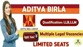 Corporate Lawyer Job Vacancy In @adityabirlagroup  For Law Graduates 2022