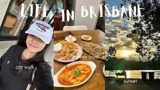 life in brisbane 🇦🇺  | city walk 🚶🏼‍♀️, sunset 🌅, ikea shopping 🛒