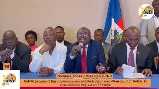 RANFÒ fè gwo pwopozisyon ak tout sektè ki deja siyen akò pou yo rejwenn li pou...