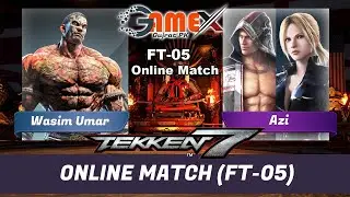 Tekken 7 Wasim Umar vs Azi (Ft-05 Online Match)