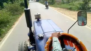 Tractor power  of Bihar  MI driver 
