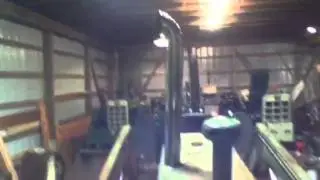 1969 Oliver 1655 diesel straight pipe running