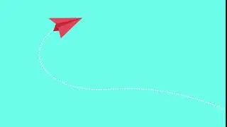 Plane Path Animation - after effects project #8