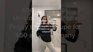 Aritzia Dupe at Uniqlo!!!