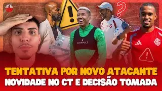 ⚠️ REFORÇO TENTADO E RELEVAÇÃO FEITA! NOVIDADE NO CT E DECISÃO TOMADA POR PEZZOLANO NO INTER!