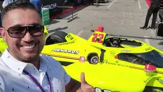 Acura Grand Prix of Long Beach Pit Row Suites Highlights-Met Helio Castroneves