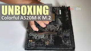 Colorful battle AX  A520M-K M.2 V14 Unboxing feat Ryzen 5 5500GT
