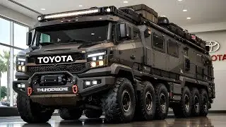 Toyota 12x12 Motorhome 2026 🚐🔥 | Ultimate Luxury Camper Van | Future RV Concept 🤯 