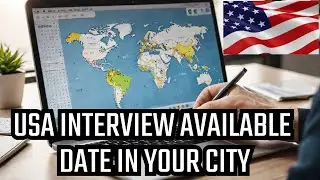 How to check USA visa appointment in your city?