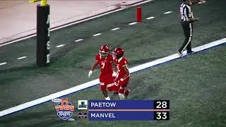 Paetow vs Manvel Football 10-30-21