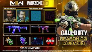 ALL 40+ FREE REWARDS in Season 3 Reloaded! (Operators, Blueprints, Camos, & MORE) - Modern Warfare 2