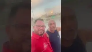 Raylove e Andr&eacute; a Pra&ccedil;a da Vila