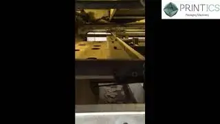 VIDEO PRINTICS U20520116 WOOK IL WTNS-SS1700 SEMI AUTOMATIC FLAT BED DIE CUTTER