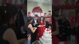 Angry groom loses it leaving Bride Horrified #wedding #weddingcake #weddingproblems #shorts