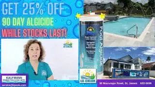 Get 25% OFF LoChlor Algicide WHILE STOCKS LAST!