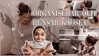 RENSAR OCH ORGANISERAR KAOSET! | VISAR EN MINI HAUL | VLOGG 14 | AMANDA MARIN