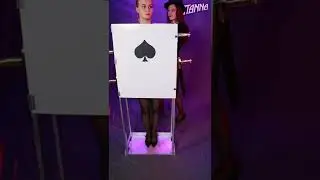 Sword Box Trick [edited] #cosplay #magictrick #zatanna #magic #magician #magicshow #assistant