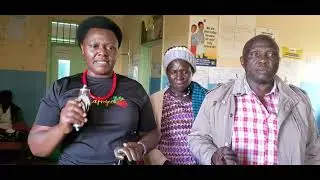 Hon Grace together with Able Hands Africa in Kween District 