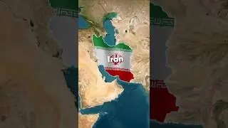Iran(ईरान): The Natural Fortress No One Can Easily Invade 🛡️🌍 #shorts