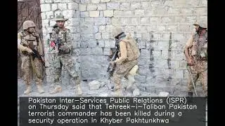 TTP commander killed during security operation in Pakistan