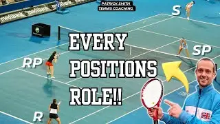Ultimate Doubles Tennis Strategy Lesson - Your Job at Every Position on the Court