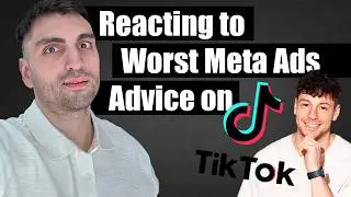 Reacting to Worst Meta Ads Advice on TIKTOK