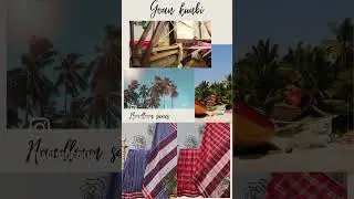 Goan heritage Handloom saree.