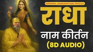 🎶 Radha Naam ( 8D AUDIO )  | Krishna Janmashtami Special | NAAM KIRTAN