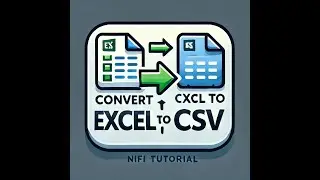 NIFI - Convert Excel to CSV