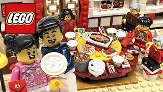 Rare LEGO Chinese New Year's Eve Dinner review! 2019 set 80101!