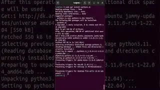 How to install Python | Ubuntu 22