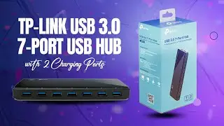 Best USB Hub for Laptops in 2023! 🚀 TP-Link 7-Port USB 3.0 Hub Review with 2 Charging Ports UH720