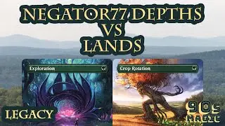 Negator77 Rainbow Turbo Dark Depths vs Jund Lands [MTG Legacy]