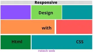 Responsive design html  css