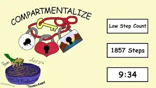 Compartmentalize | Low Step Count [1857 / 9:34 RTA]