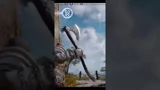 EPIC Throw 😎 #godofwar #ragnarok #shorts