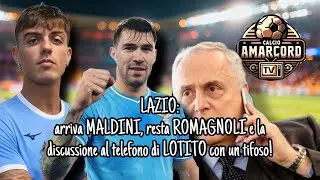 Verso LAZIO - GENOA: ARRIVA MALDINI, ROMAGNOLI RESTA, LOTITO discute con un TIFOSO al telefono!