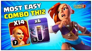 Most Easy Th12 Super Valkyrie Combo Attack Strategy | Clash of Clans