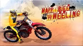 Happy Bike Wheels - Gameplay Android game - bike stunt game