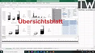 Excel Datenanalyse Teil 6: Zum Abschluss ein &Uuml;bersichtsblatt