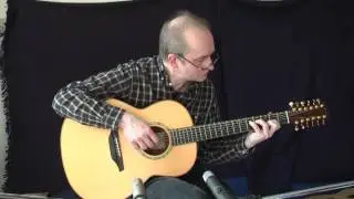The Water Is Wide (trad.) 12 String Guitar played by Michael Graefe