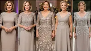 Taupe Mother of the Bride Gowns: Flattering Formal Wedding Styles and Luxury Dress Ideas 2026