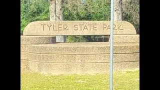 WE ARE AT TYLER STATE PARK  THE START