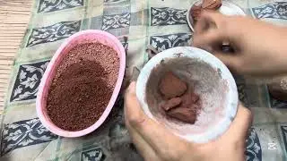 Red brick chunks crush and shifting 😍| watch full video 🫶🏻| Gritty ASMR 