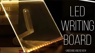 3D Acrylic Writing Board with Pens Glowing Led| unboxing and review | Mr. Cytech