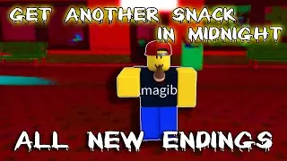 Get Another Snack In Midnight - All Endings [ROBLOX]