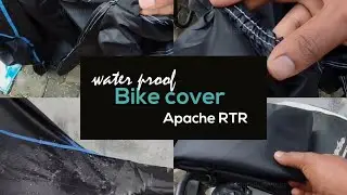 Best waterproof bike cover 🔥 | Waterproof + Elastic + Belt Lock | Tamil Bike Accessories Review