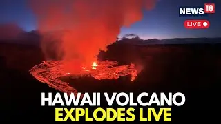Breaking LIVE: Hawaii&rsquo;s Mount Kilauea Spews Lava in Dramatic Eruption &mdash; Ash & Lava Released | N18G