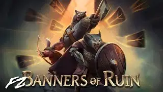 Banners Of Ruin Gameplay - 2D Card Game Walkthrough - No Commentary