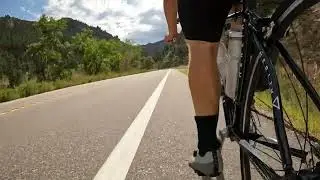 Cycling Up CO Route 7 (S St Vrain) Effort #2, 09/02/2024